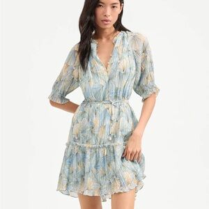 Veronica Beard | Dorrie Pleated Mini Dress